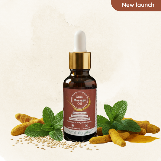 Gum Massage Oil | 30ml | 10 Ayurvedic Herbs