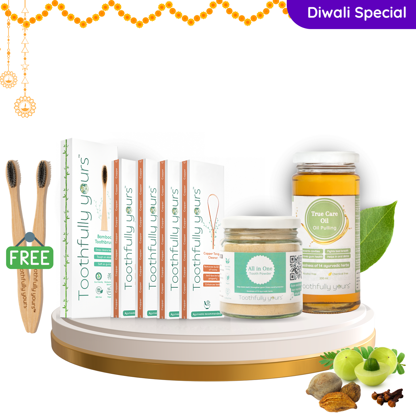 Total Protection Kit | For Teeth and Gums | Festive OFFER | FREE GIFT