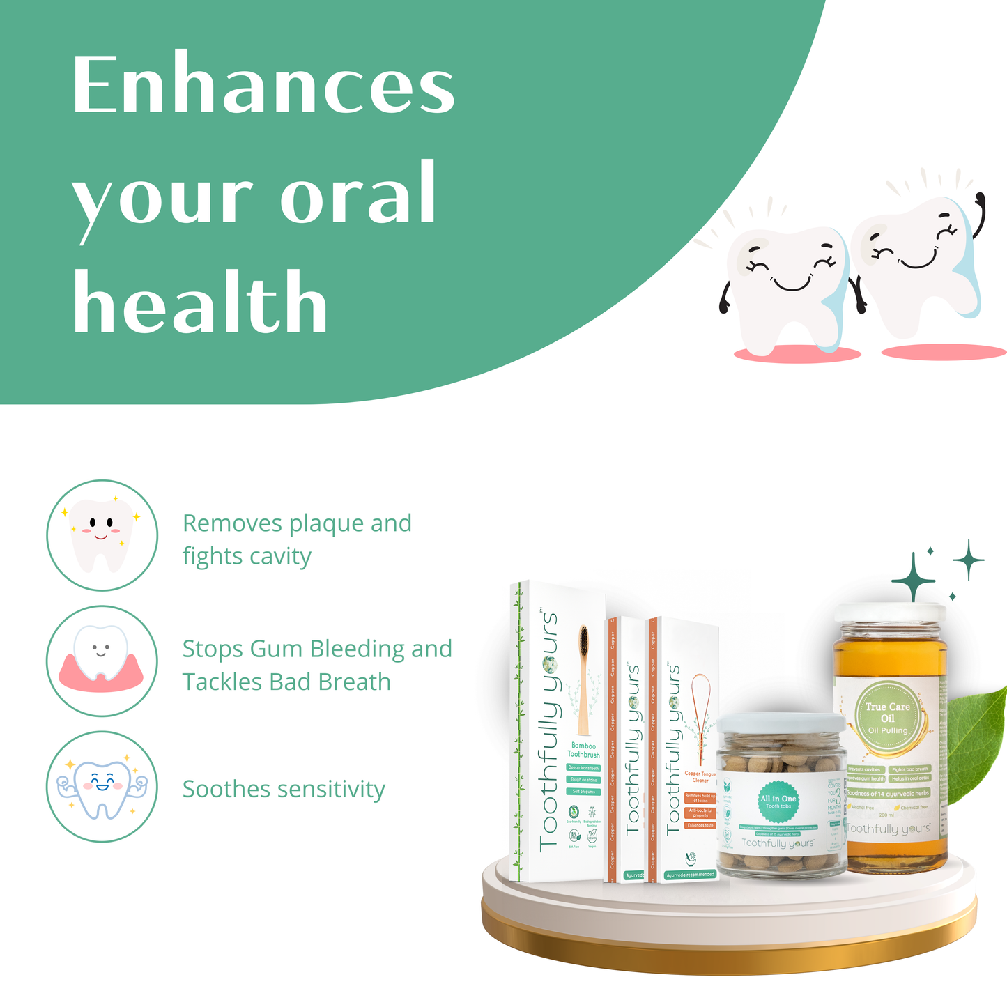 Total Protection Kit | For Teeth and Gums | Festive OFFER | FREE GIFT