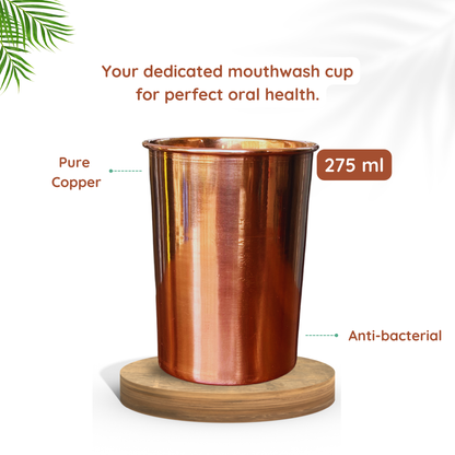 Copper Mouthwash Cup