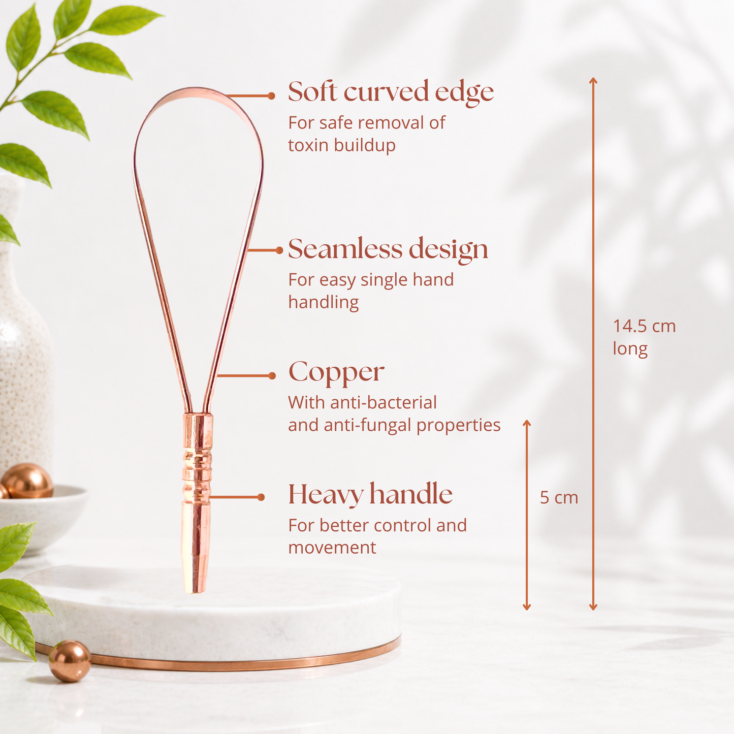 Copper Tongue Cleaner