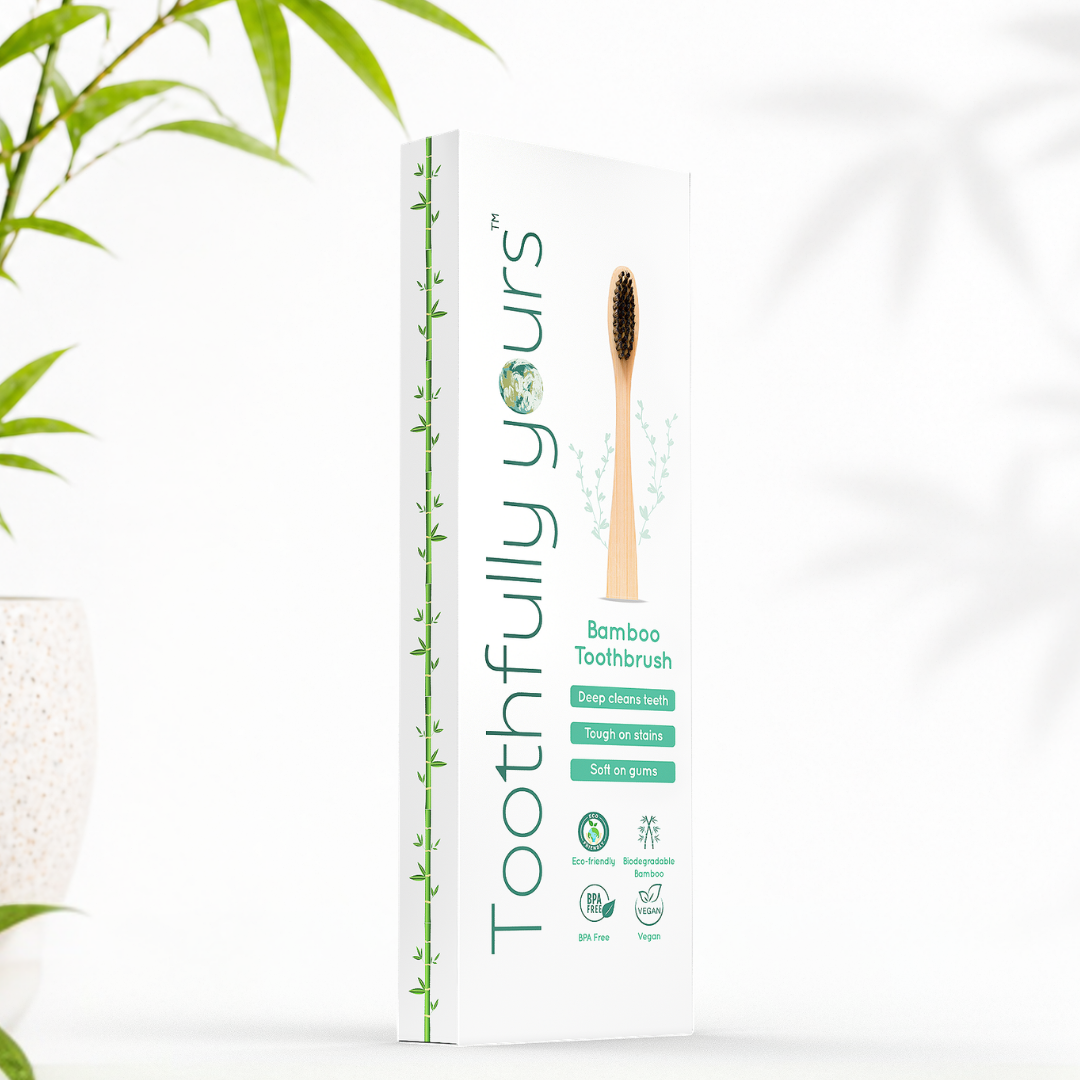 Bamboo Toothbrush - Pack of 4 Adult