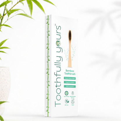 Bamboo Toothbrush - Pack of 4 Adult