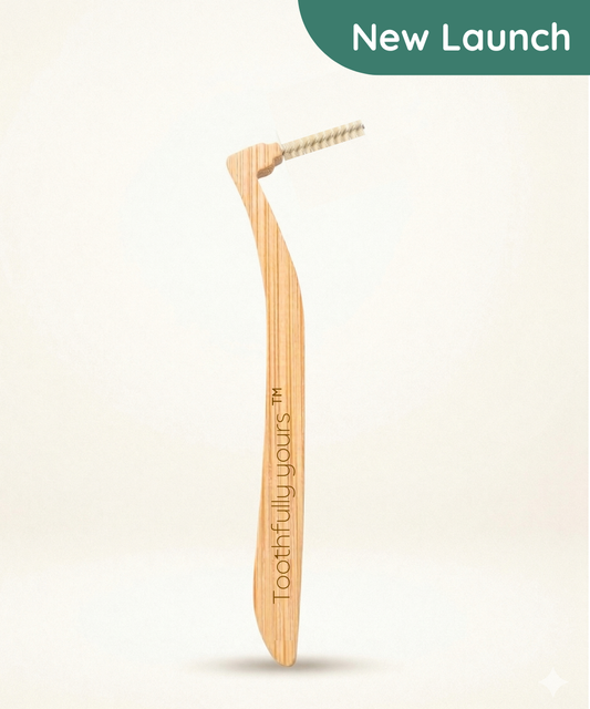 Angular Interdental Brush | Made with 100% Bamboo