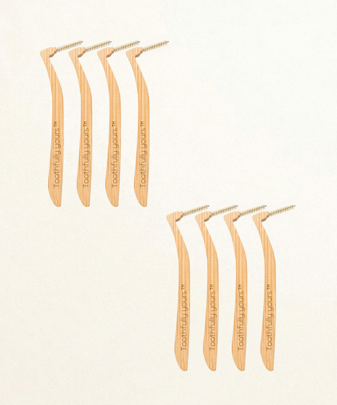 Angular Interdental Brush | Made with 100% Bamboo