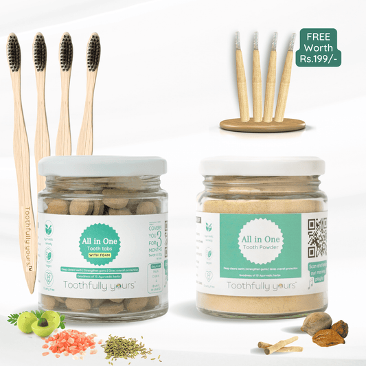 Oral Care essentials Trio Pack (With FREE Gift)