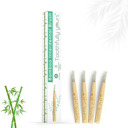 Bamboo Interdental Brush | For small gaps between teeth