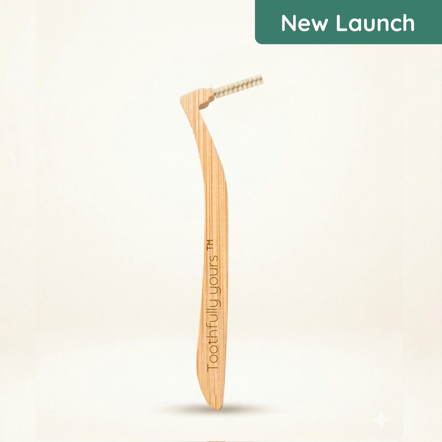 Angular Interdental Brush | Made with 100% Bamboo