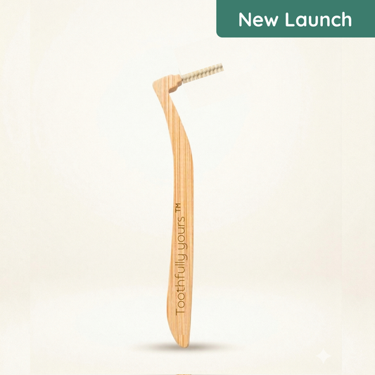 Angular Interdental Brush | Made with 100% Bamboo